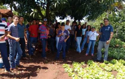 Jovens Agricultor do Futuro realizam dia de campo na Rio Paraná