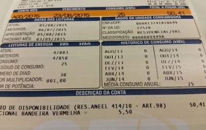 Consumidores de energia elétrica terão desconto na tarifa em abril