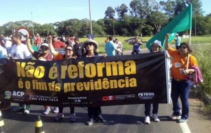 Protestos contra reformas de Temer terminam e BRs são desbloqueadas em MS