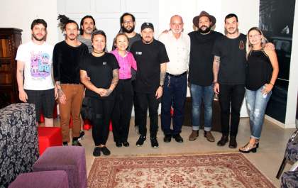 Andradina teve dia de rock com banda Medulla no Centro Cultural