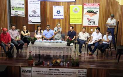 Tamiko participa de seminário sobre sistemas sustentáveis para agricultura familiar