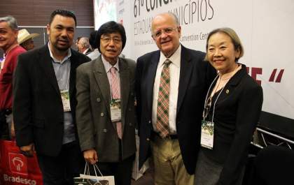 Tamiko participa da abertura do 61º Congresso Estadual de Municípios