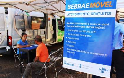 Governo de Andradina e Sebrae levaram serviços à empreendedores no Mutirão do MEI