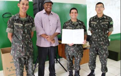 Governo de Andradina acompanha visita técnica no Tiro de Guerra