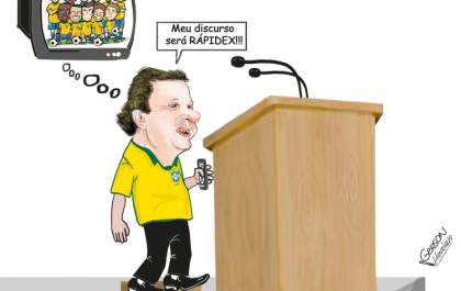 Confira a charge que o Hojemais preparou para esta quinta-feira