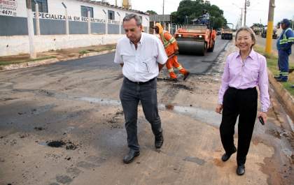 Tamiko acompanha correções nas obras do PAC2