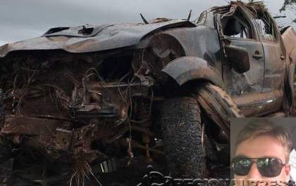 Filho de envolvido em delação da JBS morre em acidente na BR-262
