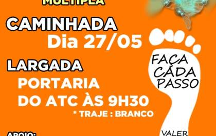 Caminhada “Um milhão de Passos pela Esclerose” acontece neste sábado