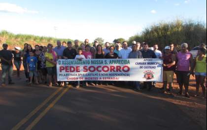 Prefeita Fátima adere campanha por trânsito seguro na SPV-8