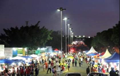 Feiras noturnas de Andradina ganham barraca do CHOPP