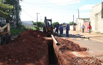 Águas de Andradina finaliza obra que beneficia cerca de 800 moradores