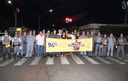 Movimento Maio Amarelo realizou intensa campanha educativa