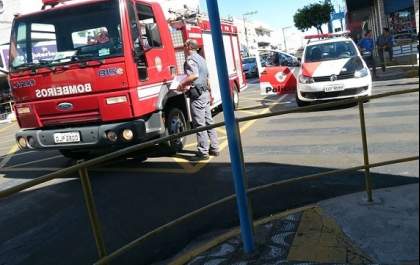 Idoso é atropelado em cima da faixa de pedestre no centro de Dracena