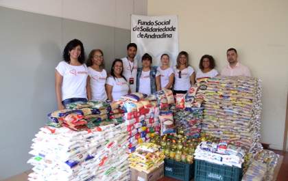 Fundo Social de Solidariedade recebe doação de mais de uma tonelada de alimentos