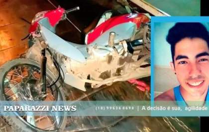 Andradinense de 22 anos morre em acidente de moto na volta para casa