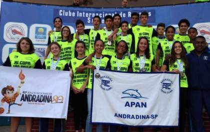 “Natação andradinense brilha e conquista 22 medalhas em Santos”