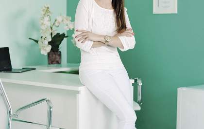 A dentista das técnicas inovadoras