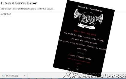 Hackers invadem site da Prefeitura de Araçatuba e deixam apoio ao Estado Islâmico