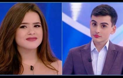 Brincadeiras de Silvio do SBT deixam andradinense Maísa constrangida e derramando lagrimas