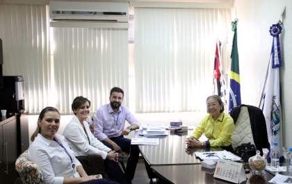 Tamiko recebe gerente geral do Sebrae Araçatuba