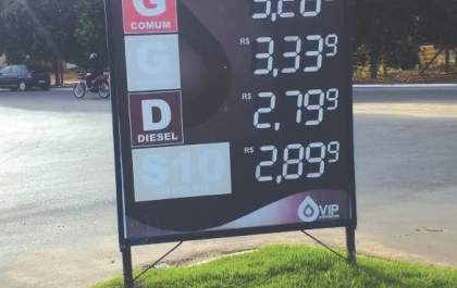 Posto derruba o preço do Etanol e vende a menos de R$ 1,80