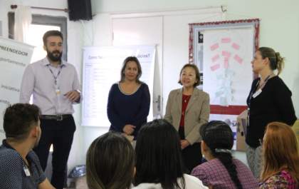 Projeto de empreendedorismo para alunos da rede municipal capacita professores do período integral