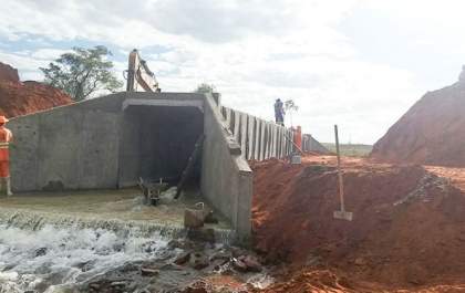 DER libera tráfego na SP-294 em Tupi Paulista