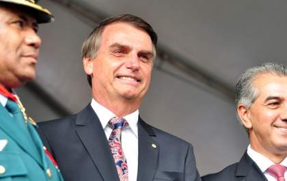 Presidenciável Jair Bolsonaro cancela visita que faria a Três Lagoas no próximo sábado