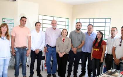 Tamiko acompanha visita de superintendente do Incra