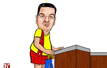 Cascão triste