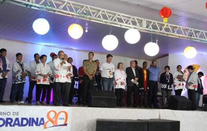 Bon Odori, Missa de Aniversário e Alvorada Festiva dão continuidade as festividades do aniversário de Andradina