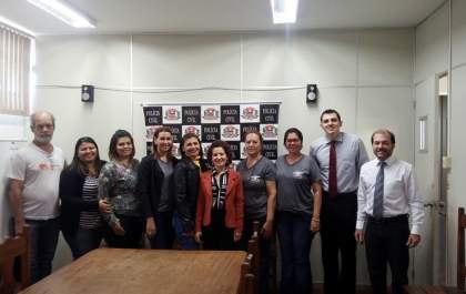 CAPS-AD do Governo de Andradina realiza treinamento na Delegacia Seccional