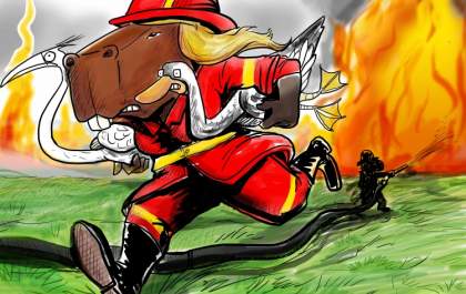 Charge: Fogo na Segunda Lagoa