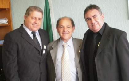 Deputado José Olimpio recebe o Prefeito José Célio Campos