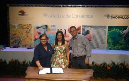 Prefeita Fátima despacha com Lú Alckmin e pede padaria artesanal