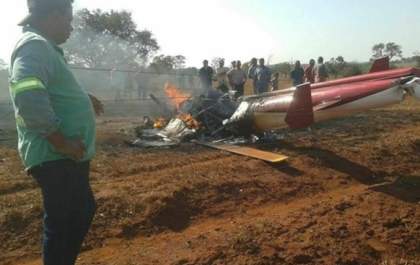 Empresário morre em queda de helicóptero na região