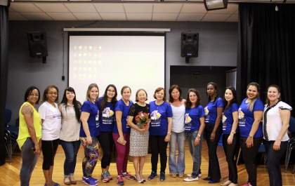 Tamiko acompanhou encontro que debateu cuidados aos idosos