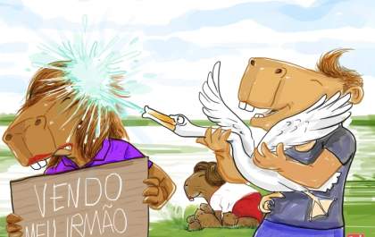 Charge: Dia do irmão