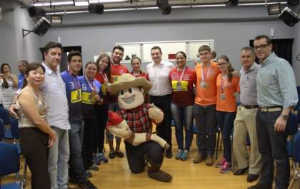 Delegações recebem medalhas dos Jogos Regionais em Andradina