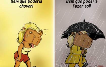 Nunca tá bom!