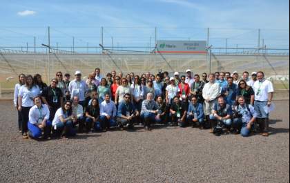 Organização e respeito ao trabalho da imprensa marcaram visita à Fíbria