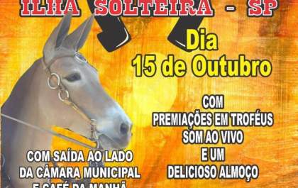 Cavalgada abrilhantará festejos de Ilha Solteira