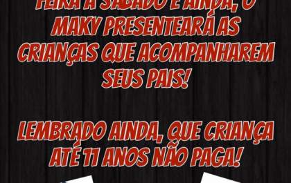 Semana da Criança é no Maky Sushi Bar