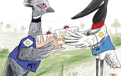 Charge: Divisão do Estado