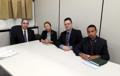 Tamiko e equipe Governo discutem em São Paulo estratégias para pagamento dos precatórios