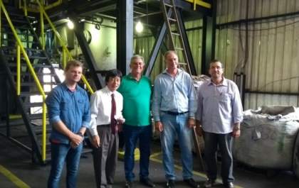 Governo de Andradina conhece nova tecnologia para aterros em Mauá