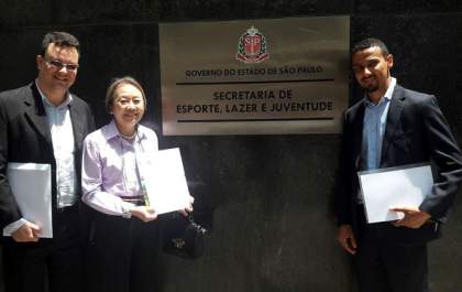 Tamiko cumpre agenda na Secretaria de Segurança Pública e na Secretaria de Esportes