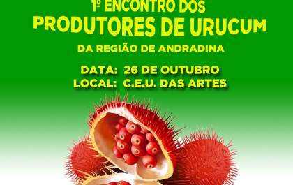 Governo de Andradina realiza o 1° Encontro dos Produtores de Urucum