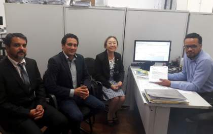 Governo de Andradina e Amensp têm encontro na Secretaria de Desenvolvimento Econômico