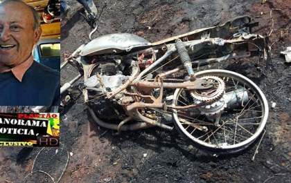 Morador de Panorama que teve 45% do corpo queimado em acidente com moto morre no HR de Presidente Prudente